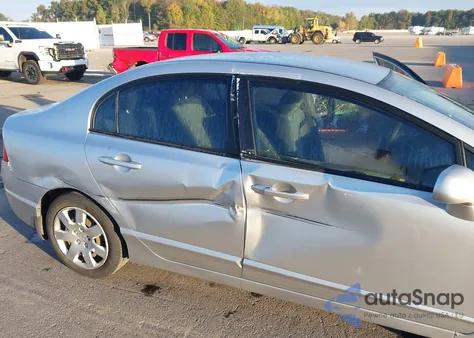 2010 Honda Civic Lx из США, поврежденный, VIN 2HGFA1F53AH321660